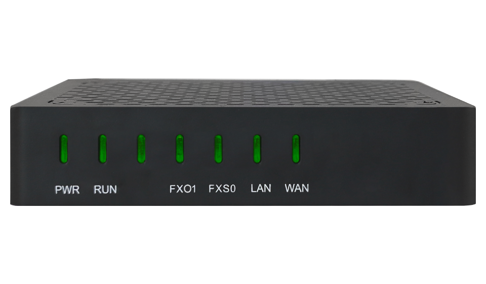 DAG1000-1S1O-01 DAG1000-1S1O Hybrid Analog VoIP Gateway - الصورة 1