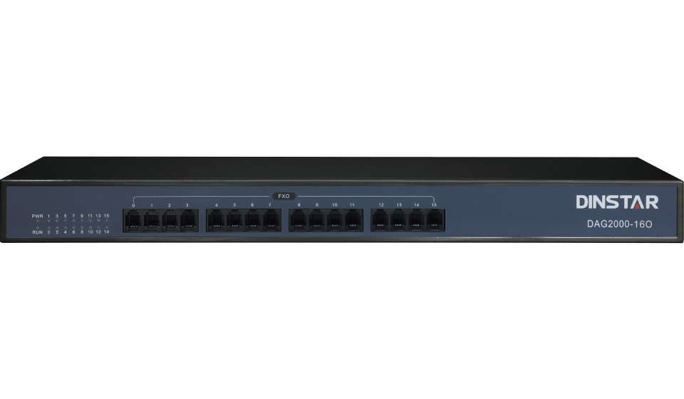 DAG2000-16O-01 DAG2000-16O FXO Analog VoIP Gateway - الصورة 1