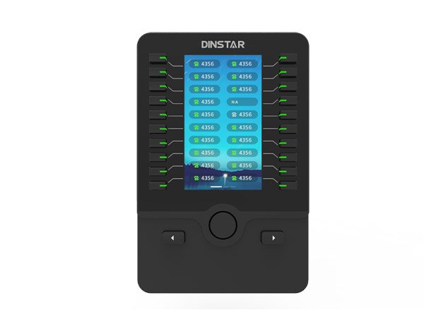 DXP60--01 Dinstar DXP60 Feature-rich and Practical Color-screen Expansion Module - الصورة 1