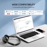 ⁦Yealink UH42  New-era Headset, AI-powered Audio⁩ - الصورة ⁦10⁩